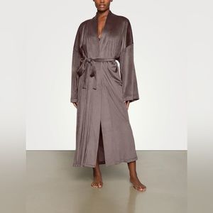 SKIMS Velour Wrap Robe